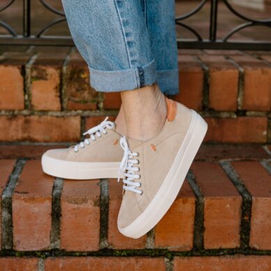 Thuli Stone Suede/Burnt Orange
