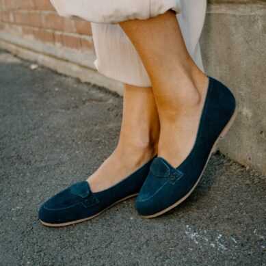 Claire Navy Suede/Navy