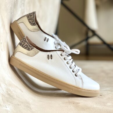 Iyoni White Bronze Leopard/Gold
