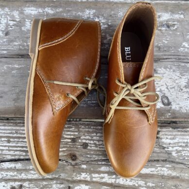 Gazelle Relic Tan Heavy Stitch